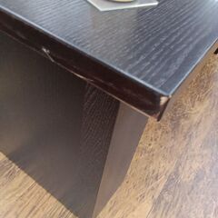 ★リユースのサカイ水戸店★  センターテーブル ダークブラウン H45.5×D60×W118 クリーニング済み MT6041の画像