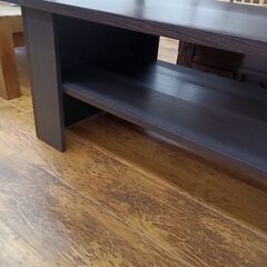 ★リユースのサカイ水戸店★  センターテーブル ダークブラウン H45.5×D60×W118 クリーニング済み MT6041の画像