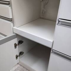 ⭐松田家具/レンジボード/2面レンジボード/モイス加工/№3427⭐の画像