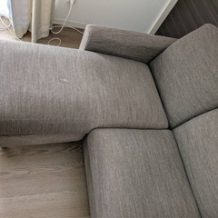◆近くなら配達可能‼︎ ニトリ ソファ 3人掛け カウチソファの画像