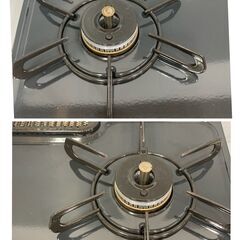 25K572 ジA Paloma パロマ グリル付きテーブルコンロ IC-S37BM-L 左強火力 LPガス用 プロパン 2023年製 ガステーブル 中古の画像