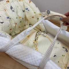 アカチャンホンポ　バッグdeクーファン　持ち運び　布団　どうぶつ柄　ベビー布団の画像