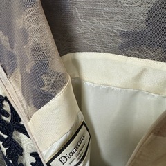 【グレースコンチネンタル　ダイアグラム】刺繍ノースリーブワンピースの画像