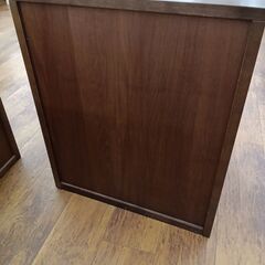 ★リユースのサカイ水戸店★ カリモク 収納棚 ブラウン H70.5×D46×W60 クリーニング済み MT6043の画像