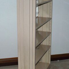 無料配達します🚚本棚💖スチールラック💖幅80×奥25×高155㎝💖の画像