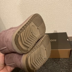 アンパサンド　ムートンブーツ 16.0cmの画像