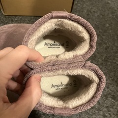 アンパサンド　ムートンブーツ 16.0cmの画像