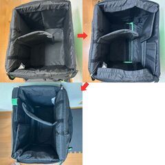 【Uber Eats配達バッグ】緑の初期モデル（2018年・福岡タイプ） ウーバーバッグの画像