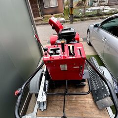 Snow blower wado medium-sized double blade key startの画像