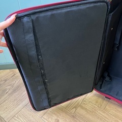 プチ旅行に！革柄ののキャリーケース！の画像