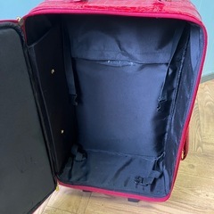 プチ旅行に！革柄ののキャリーケース！の画像