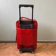 プチ旅行に！革柄ののキャリーケース！の画像