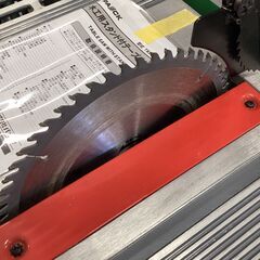 【中古】【動作OK】【店頭引取限定】PAOCK 木工用スタンドテーブルソー 16,500円（税込）の画像