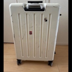 Lサイズキャリーケース鍵ありスーツケースの画像