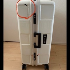 Lサイズキャリーケース鍵ありスーツケースの画像