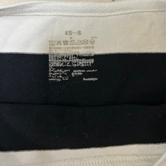 無印良品 ボーダー 半袖Tシャツ XS〜Sサイズの画像