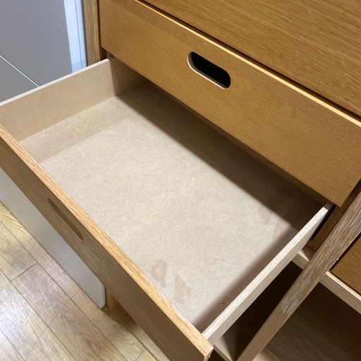?人気?無印良品 スタッキングシェルフ チェスト付き 便利 ナチュラル No.2638 