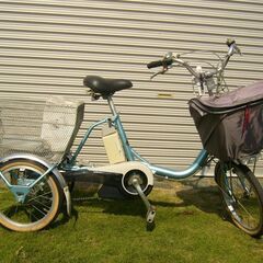 商談中になります　引き取り限定　3輪電動アシスト付き自転車の画像
