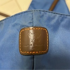 【ヴィンテージ】エルベシャプリエ レザーハンドル トートバッグ 羊タグの画像