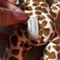 フィリップスのおしゃぶり　キーホルダー　きりんの画像