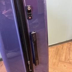 【スムーズに動きます！】キャリーケース　青紫の画像