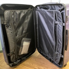 【スムーズに動きます！】キャリーケース　青紫の画像