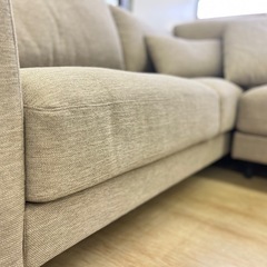 L字型のソファの画像