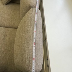 L字型のソファの画像