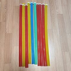 ゴルフ用品 キャディバッグ内仕切り用の筒 12本 クラブ保護 ネトロンプロテクターの画像