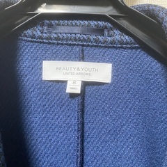 BEAUTY&YOUTH UNITED ARROWS チェックジャケット Sサイズ 美品 軽量 オフィスカジュアルの画像