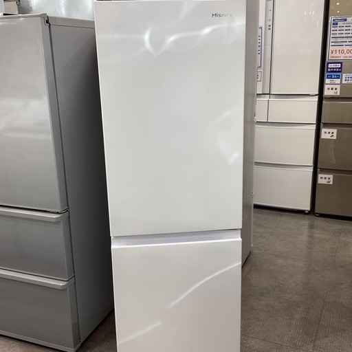 【安心！6ヶ月間の保証付き！】Hisense 2ドア冷蔵庫　入荷しました！