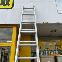 日軽プロダクツ 二連ハシゴ HTL2-63 全長6.35ｍ ロック金具S型式 高所作業の画像