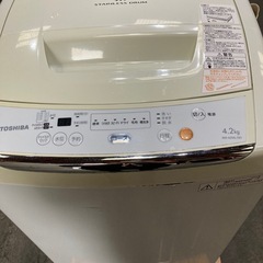 洗濯機　東芝　4.2キロ 2013年製の画像