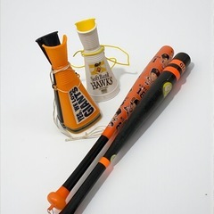 メガホン 読売ジャイアンツ プロ野球 応援グッズ 応援バット SoftBank HAWKS GIANTS ジャビッツ 中古品販売 11A　の画像