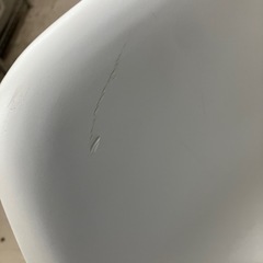 A2510-741 vitra Eames Plastic Chair チェア ホワイト スイス製 キズ有り 中古の画像