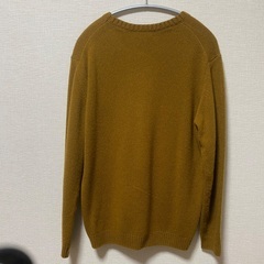 BEAUTY&YOUTH UNITED ARROWS ウール100％ クルーネックニット Sサイズ ブラウン 美品 秋冬の画像