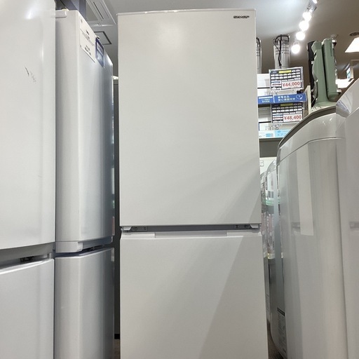 【安心！6ヶ月間の保証付き！】SHARP 2ドア冷蔵庫　入荷しました！