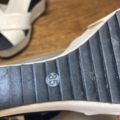 厚底 ショートブーツ サンダル 22~22.5 の画像