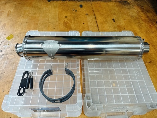 アールズギア ワイバーン CB400 サイレンサー JMCA NC42 ヨシムラ　モリワキ　マフラー カスタム 修理される方にオススメ 福岡 陸送可能