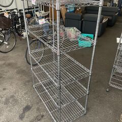 リサイクルショップどりーむ荒田店　No5065 メタルラック　スチールラック　マルチラック　汎用性抜群♪　使いやすいサイズ♪の画像