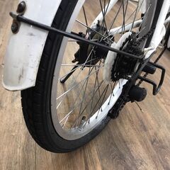 【ジャングルジャングル広陵店】自転車　BTM　26インチ　シロの画像