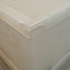 【11/5まで】無印良品　衣装ケース×4点　積み重ね可能　シングルベッド下の画像