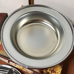 【昭和レトロ】カラリー天ぷら鍋 未使用品 油の飛ばない 日本の味 鍋なべ 調理器具の画像