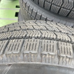 ①185/65R15アルミホイール　ブリヂストンブリザックVRX2トヨタ純正アルミ付きスタッドレスタイヤ　30プリウス PCD100の画像