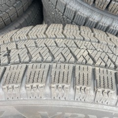 ①185/65R15アルミホイール　ブリヂストンブリザックVRX2トヨタ純正アルミ付きスタッドレスタイヤ　30プリウス PCD100の画像