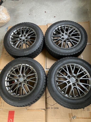 ICE NAVI スタッドレスアルミホイルセット 225/60R17