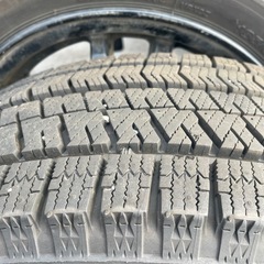 ②185/65R15アルミホイール　ブリヂストンブリザックVRX2トヨタ純正アルミ付きスタッドレスタイヤ　30プリウス PCD100の画像