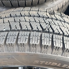 ②185/65R15アルミホイール　ブリヂストンブリザックVRX2トヨタ純正アルミ付きスタッドレスタイヤ　30プリウス PCD100の画像