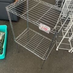 リサイクルショップどりーむ荒田店　No5062 メタルラック　スチールラック　コンパクト　ちょこっと足しに♪の画像