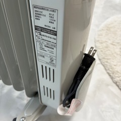 ほぼ新品未使用オイルヒーターYAMZEN 2019年製 の画像